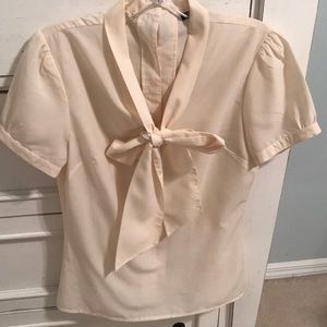 ASOS pussy bow blouse